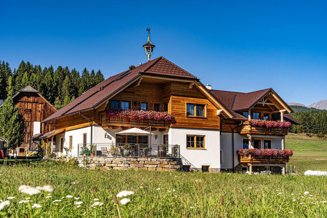 Biobauernhof Gast Apartment Mariapfarr Bagian luar foto